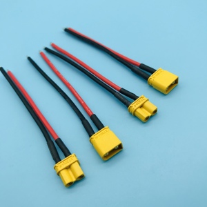 XT60H-F विमानन मॉडल प्लग xt90s कनेक्टर xt30u उच्च वर्तमान पुरुष और महिला कनेक्टर लिथियम बैटरी चार्जिंग प्लग के लिए - Product Image 3