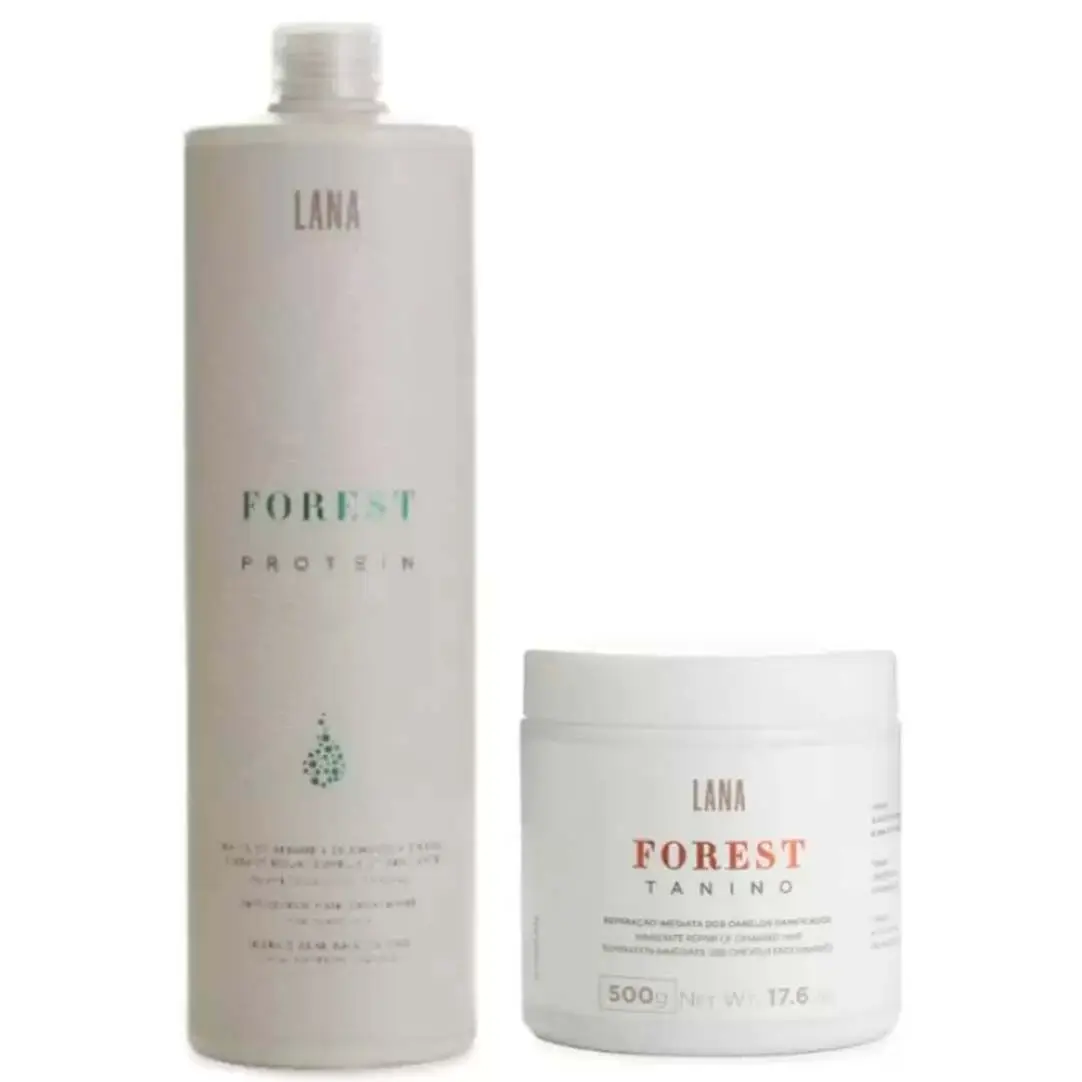 Progressiva Forest Protein Without Formaldehyde 1L + Forest Tanino Cream 500g Forest Protein Vegan Progressive