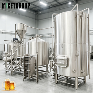 Équipement <span class=keywords><strong>de</strong></span> brassage <span class=keywords><strong>de</strong></span> <span class=keywords><strong>bière</strong></span> artisanal en acier inoxydable <span class=keywords><strong>de</strong></span> 1000 L avec pompe, réservoir sous pression, moteur et roulement - Product Image 1