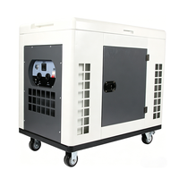 Rui Tianheng 12KW 15KVA Leiser Benzin-Generator Tragbares 4-Takt-Set mit Elektrostart EF14000TE 2V80 für Notstromversorgung zu Hause