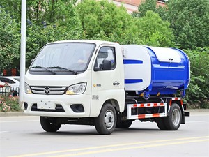 Camion benne basculante Foton Mini 4X2 LHD/RHD pour la collecte des déchets municipaux – Vente directe usine - Product Image 2
