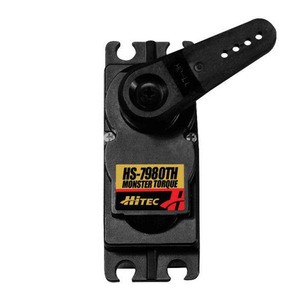 Servo HiTec HS-7980TH de Alto Voltaje, Mega Torque, Engranaje de Titanio, Sin Núcleo, Ultra Premium, 44kg.cm, 78g, Piezas de Hobby RC para Aviones y Autos - Product Image 2