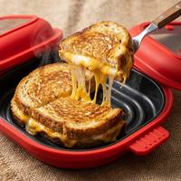 Plat de cuisson au micro-ondes Hemase FG-055, carré, en silicone, avec couvercle transparent, réutilisable, revêtement PTFE, passe au lave-vaisselle, OEM ODM