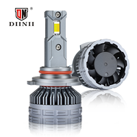 Phares LED à puissance stable personnalisés 160W 18000lm S3 3000k 4300k 6500k Ampoule bicolore H7 H4 H11 Phares de voiture 9005 LED bicolore
