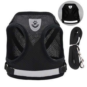 Hot Sale Adjustable Rivet Polyester Material <b>Dog</b> Harness Breathable Reflective Air Mesh Vest Personalized Fashion Style Includes - Product Image 6