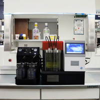 Viscosímetro de aceite lubricante ASTM D445, instrumento de medición, productos petrolíferos, máquina de viscosidad cinemática