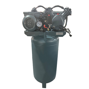 Compresor de Aire Industrial Portátil de 1.5KW 2HP, de Pistón, Accionado por Correa, Vertical, Refrigerado por Aire, 220V, con Motor - Product Image 5