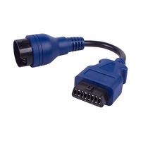 Cable de Interfaz de Diagnóstico OBDII a 38 Pines, Adaptador de Lector de Códigos OBD2, Conector para Camiones