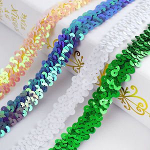 Deepeel KY335 2Cm Tự May Phụ Kiện May Mặc Sân Khấu Đầm Paillette Ren Trang Trí Ren Đàn Hồi Ren - Product Image 4