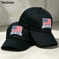 Gorra de Béisbol Personalizada con Logotipo, 6 Paneles, 250Th, Fabricada en EE. UU., Venta al Por Mayor, Parche Tejido, Gorra de Algodón con Hebilla Metálica