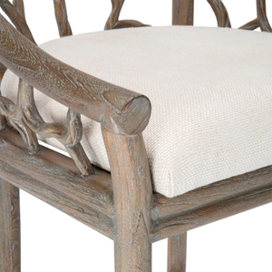 Taburete de barra Bosco de madera clara, color blanco, taburete de barra alto y duradero para el hogar, bar y comedor - Product Image 5