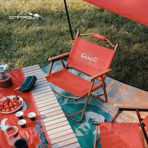 Carpa de Camping Estilo Chino para 4-5 Personas, de Una Sola Capa, Impermeable, Portátil, Tipo Pirámide, para Uso en Exteriores en las Cuatro Estaciones - Product Image 4