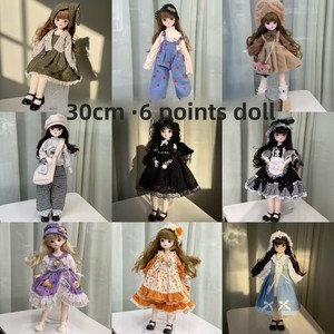 Muñeca BJD de Resina de 6 Pulgadas (30 cm) con Conjunto de Ropa de Princesa, Juguete de Vestir para Niñas, Ropa Completa para Muñecas Famosas en Internet - Product Image 3