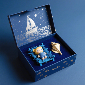 Tùy Chỉnh Cao Cấp Phim Hoạt Hình Hộp Quà Tặng Cho Búp Bê Nhà Máy Sản Xuất Rỗng Labubu Hiển Thị Bao Bì Hộp Yếu Tố Bất Ngờ Hộp Giấy - Product Image 3