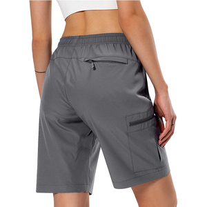 OEM Factory <strong>Women</strong> Hiking <strong>Cargo</strong> <strong>Shorts</strong> Quick Dry Athletic Camping Travel Golf <strong>Shorts</strong> with Zipper Pockets - Product Image 2