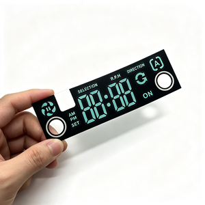 Autocollant graphique personnalisé pour panneau de commande avant de clavier à membrane PC avec impression UV, adhésif et auto-adhésif - Product Image 6