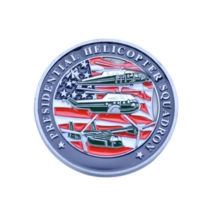 Produttore personalizzato americano elicottero squadron souvenir navy monete - Product Image 1