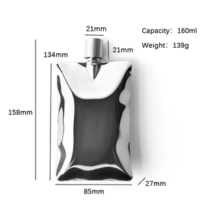 Bình Rượu Whiskey Du Lịch Ngoài Trời Tiện Dụng 160Ml Tùy Chỉnh Bình Đựng Rượu Bình Đựng Chất Lỏng Bằng Thép Không Gỉ Kim Loại - Product Image 4