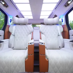 Auto Luxury VIP Điện Ngả Sưởi Ấm Massage Thông Gió Ghế Cho Sửa Đổi MPV Limousine Van RV