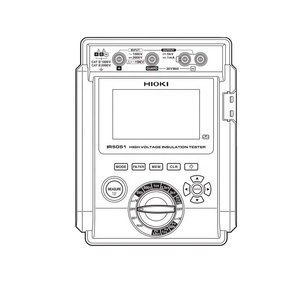 เครื่องวัดความต้านทานฉนวน HIOKI รุ่น IR5050 ของแท้จากญี่ปุ่น วัดแรงดันไฟฟ้าสูง มัลติมิเตอร์ ราคาถูก มีสินค้าในสต็อก - Product Image 5