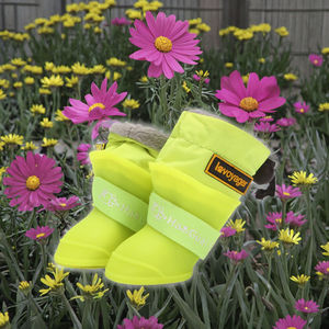 <span class=keywords><strong>Stivali</strong></span> Impermeabili Antiscivolo in Gomma per Cani e Gatti Lovogaer <span class=keywords><strong>con</strong></span> Fodera in Pelliccia, Scarpe da Pioggia di Lusso per Animali Domestici - Product Image 3