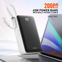 Chargeur portable universel rapide LDNIO Factory Mini 20000mah, batterie externe, powerbank