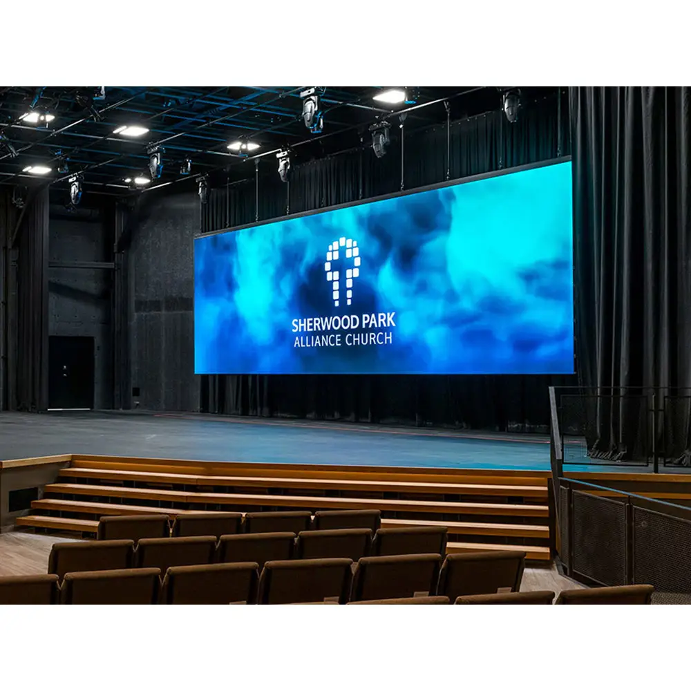 Kirche Bühne Hintergrund Große Led-Display-Panel Wand Preis, Gebogene P3 P4 Bühne Led-bildschirm Indoor Für Konzert