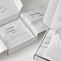 Papier de soie Nuit étoilée avec logo personnalisé pour une présentation de vêtements unique Artistique écologique