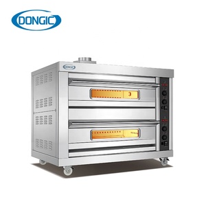 Bán Hot Công Nghiệp Nhà Bếp Nấu Ăn thiết bị nướng bánh nhà hàng dày Glass Baking đa boong gas bánh mì nướng bánh bánh lò nướng bánh pizza - Product Image 3