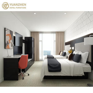 Коммерческие спальные гарнитуры для отелей из металла и дерева: экологичные, долговечные, современный дизайн для 3-5-звездочных отелей - Product Image 2