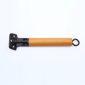Three Hole Pot <b>Handle</b> Beechwood Aluminum Universal For Stainless Steel Pots And Frying <b>Pans</b> Cookware Accessory Oven Safe - Product Image 1