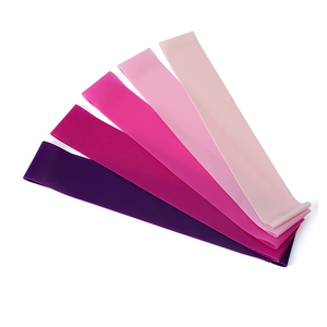 Logotipo personalizado Juego de 5 Ejercicio Fitness Hip <span class=keywords><strong>Loop</strong></span> <span class=keywords><strong>Bands</strong></span> Pink Booty <span class=keywords><strong>Resistance</strong></span> <span class=keywords><strong>Bands</strong></span> - Product Image 4