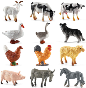 Set Realistico di <span class=keywords><strong>Animali</strong></span> da <span class=keywords><strong>Fattoria</strong></span> in PVC per <span class=keywords><strong>Bambini</strong></span>, Giocattolo Educativo, Modellini di <span class=keywords><strong>Animali</strong></span> in Plastica Solida, Vari Tipi - Product Image 3