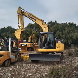 Excavatrice Komatsu PC128 d'occasion, 12,8 tonnes, moteur Cummins, pompe hydraulique Kawasaki, moteur d'origine japonaise, 1200-2000 heures, 90% neuve - Product Image 3