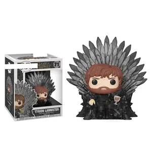 Mainan Model aksi kartun Tyrion 71 4 inci baru boneka Figurine vinil permainan takhta funkos Tokoh Pop untuk hadiah