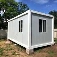 Maisons conteneurs détachables directement de l'usine, maisons modulaires préfabriquées pour la construction d'hôtels de villégiature, de bureaux et de camps pétroliers