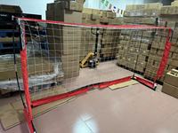 Cage de Foot Portable 6x4FT Robuste avec Cadre en Acier et Filet pour Jeux de Football dans le Jardin pour Enfants