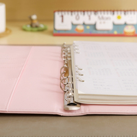 Carnet en Cuir A5 A6 Fournitures de Bureau Scolaires Planificateur Agenda Organiseur Articles de Papeterie Classeur Budgétaire Livre Journal Intime CMJN