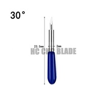Cuchilla de Corte para Plotter de Vinilo Roland, Aleación de Carburo de Tungsteno y Acero, 30, 45, 60 Grados