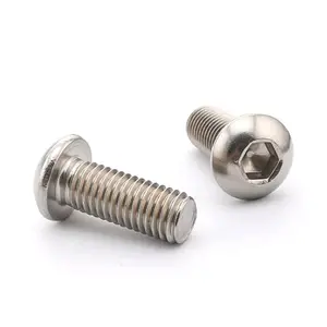 Hardware fasteners buy machine screw carbon black stainless steel socket set button head screws
