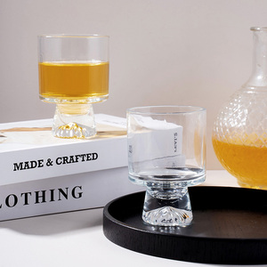 Personalized Custom Whiskey <strong>Glasses</strong> Tasting Liquor Clear Round Empty Wine Cup with Boxes Packaging - Product Image 2