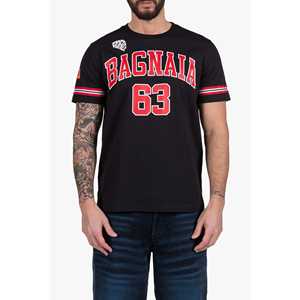 Camiseta Deportiva Bagnaia 63 al por Mayor, 150 Gramos, 100% Algodón, Negra, Antiencogimiento, Cuello Redondo, Ropa para Hombre para Exportación - Product Image 4