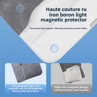 Étui d'ordinateur portable en cuir PU personnalisé, mallette d'affaires 3 en 1 avec pochette pour accessoires