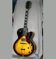 Weifang Rebon 6 String Flamed Maple Hollow Body Electric Guitar