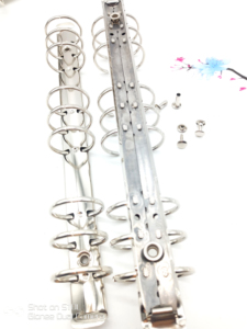 Fermaglio per raccoglitore a 6 anelli in metallo con anello rotondo fornito in fabbrica - Product Image 6