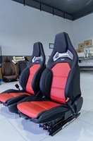 Housses de siège de course en cuir de luxe personnalisées de haute qualité pour Mercedes Benz Classe C C43 C63 W204 W205 W206 AMG Black Series