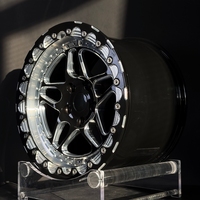 Jantes forgées Bealdock noires fraîchies de 17 et 18 pouces pour course tout-terrain, 5x112, 5x114.3, 5x120, pour M3, M4, Corvette S81