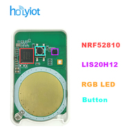 Module Holyiot Nordic NRF52810 Bluetooth BLE 5.0 Balise programmable/ iBeacon/ Eddystone avec capteur d'accélération et bouton SOS