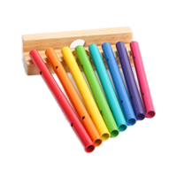 Tubes de percussion diatoniques en aluminium et acier, instruments de musique colorés pour l'école et la cour de récréation