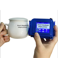 Imprimante à jet d'encre TIJ portable de 12,7 mm utilisant une cartouche d'encre à séchage rapide pour l'impression de date, de code-barres, de code QR, de numéro de lot